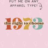 1973 The Right To Choose