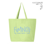 Feminist My Second Fav Tote Bag