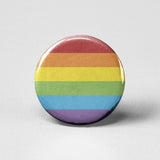 Rainbow Pride Flag Pinback Button