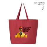 And So We Lift Our Gaze Tote Bag