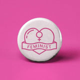 Feminist Pinback Button