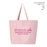 Introvert-ish Tote Bag