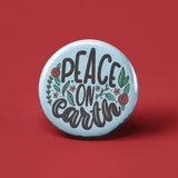 Peace On Earth Pinback Button