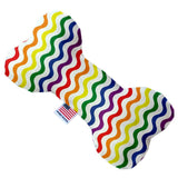 Rainbow Stripes Dog Toy